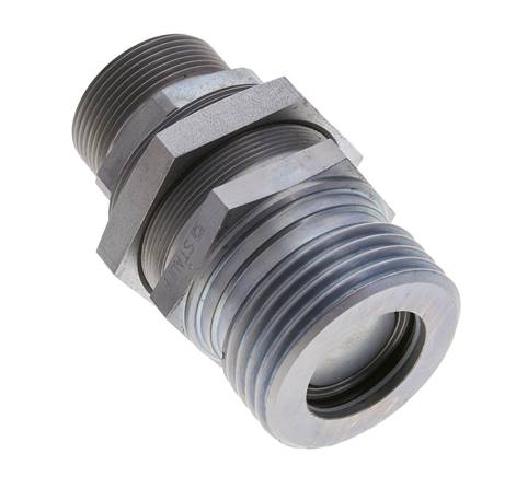 Steel Hydraulic Coupling Socket 30 mm S Cutting Ring ISO 14540/8434-1 D M54 x 4