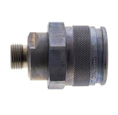 Steel Hydraulic Coupling Plug 12 mm L Cutting Ring ISO 14540/8434-1 D M32 x 3