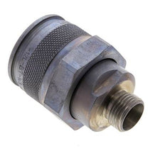 Steel Hydraulic Coupling Plug 12 mm L Cutting Ring ISO 14540/8434-1 D M32 x 3