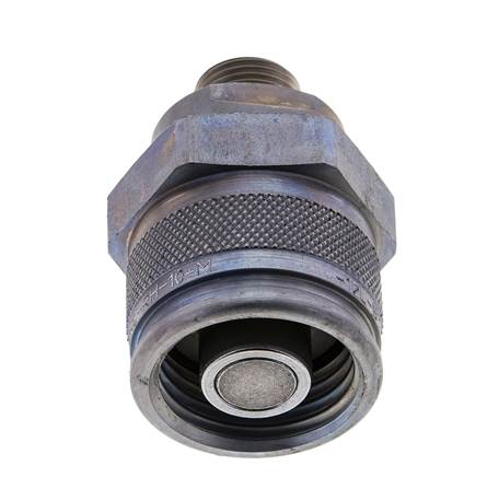 Steel Hydraulic Coupling Plug 12 mm L Cutting Ring ISO 14540/8434-1 D M32 x 3
