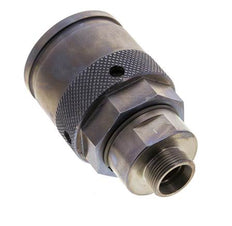 Steel Hydraulic Coupling Plug 18 mm L Cutting Ring ISO 14540/8434-1 D M54 x 4