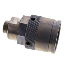 Steel Hydraulic Coupling Plug 18 mm L Cutting Ring ISO 14540/8434-1 D M54 x 4