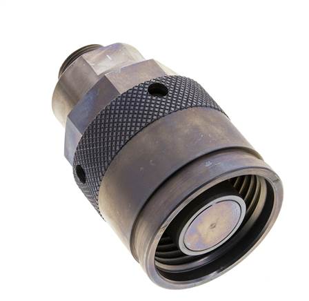 Steel Hydraulic Coupling Plug 18 mm L Cutting Ring ISO 14540/8434-1 D M54 x 4