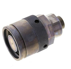 Steel Hydraulic Coupling Plug 18 mm L Cutting Ring ISO 14540/8434-1 D M54 x 4
