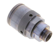 Steel Hydraulic Coupling Plug 22 mm L Cutting Ring ISO 14540/8434-1 D M54 x 4