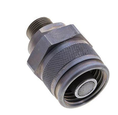 Steel Hydraulic Coupling Plug 12 mm S Cutting Ring ISO 14540/8434-1 D M32 x 3