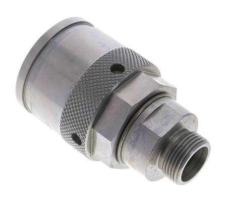 Steel Hydraulic Coupling Plug 20 mm S Cutting Ring ISO 14540/8434-1 D M54 x 4