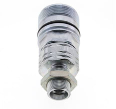 Steel DN 20 Hydraulic Coupling Socket 15 mm L Compression Ring Bulkhead ISO 14541/8434-1 D M42 x 2