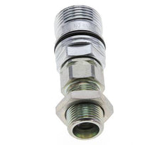 Steel DN 10 Hydraulic Coupling Socket 12 mm S Compression Ring Bulkhead ISO 14541/8434-1 D M28 x 2