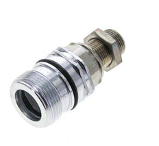 Steel DN 12.5 Hydraulic Coupling Socket 12 mm S Compression Ring Bulkhead ISO 14541/8434-1 D M36 x 2