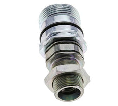 Steel DN 12.5 Hydraulic Coupling Socket 16 mm S Compression Ring Bulkhead ISO 14541/8434-1 D M36 x 2