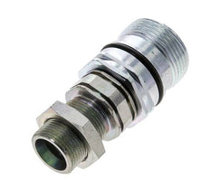 Steel DN 12.5 Hydraulic Coupling Socket 16 mm S Compression Ring Bulkhead ISO 14541/8434-1 D M36 x 2