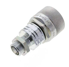 Steel DN 20 Hydraulic Coupling Plug 15 mm L Compression Ring Bulkhead ISO 14541/8434-1 D M42 x 2