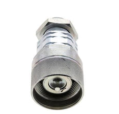 Steel DN 20 Hydraulic Coupling Plug 18 mm L Compression Ring Bulkhead ISO 14541/8434-1 D M42 x 2