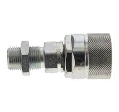 Steel DN 10 Hydraulic Coupling Plug 10 mm S Compression Ring Bulkhead ISO 14541/8434-1 D M28 x 2