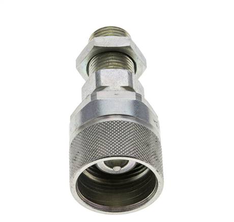 Steel DN 10 Hydraulic Coupling Plug 10 mm S Compression Ring Bulkhead ISO 14541/8434-1 D M28 x 2