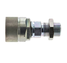 Steel DN 10 Hydraulic Coupling Plug 12 mm S Compression Ring Bulkhead ISO 14541/8434-1 D M28 x 2
