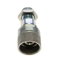 Steel DN 10 Hydraulic Coupling Plug 12 mm S Compression Ring Bulkhead ISO 14541/8434-1 D M28 x 2