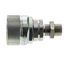 Steel DN 12.5 Hydraulic Coupling Plug 10 mm S Compression Ring Bulkhead ISO 14541/8434-1 D M36 x 2