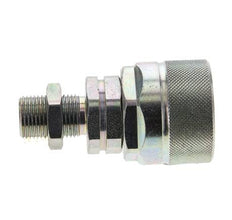 Steel DN 12.5 Hydraulic Coupling Plug 10 mm S Compression Ring Bulkhead ISO 14541/8434-1 D M36 x 2
