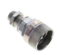 Steel DN 12.5 Hydraulic Coupling Plug 12 mm S Compression Ring Bulkhead ISO 14541/8434-1 D M36 x 2