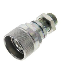 Steel DN 12.5 Hydraulic Coupling Plug 14 mm S Compression Ring Bulkhead ISO 14541/8434-1 D M36 x 2