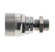 Steel DN 12.5 Hydraulic Coupling Plug 14 mm S Compression Ring Bulkhead ISO 14541/8434-1 D M36 x 2