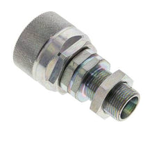 Steel DN 12.5 Hydraulic Coupling Plug 14 mm S Compression Ring Bulkhead ISO 14541/8434-1 D M36 x 2