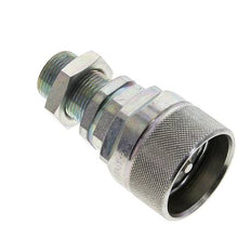 Steel DN 12.5 Hydraulic Coupling Plug 14 mm S Compression Ring Bulkhead ISO 14541/8434-1 D M36 x 2