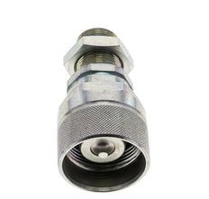 Steel DN 12.5 Hydraulic Coupling Plug 14 mm S Compression Ring Bulkhead ISO 14541/8434-1 D M36 x 2