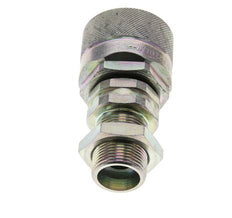 Steel DN 12.5 Hydraulic Coupling Plug 16 mm S Compression Ring Bulkhead ISO 14541/8434-1 D M36 x 2