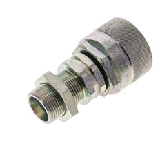 Steel DN 12.5 Hydraulic Coupling Plug 16 mm S Compression Ring Bulkhead ISO 14541/8434-1 D M36 x 2