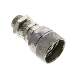 Steel DN 12.5 Hydraulic Coupling Plug 16 mm S Compression Ring Bulkhead ISO 14541/8434-1 D M36 x 2