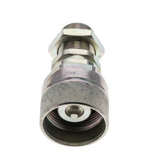 Steel DN 12.5 Hydraulic Coupling Plug 16 mm S Compression Ring Bulkhead ISO 14541/8434-1 D M36 x 2