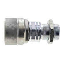 Steel DN 20 Hydraulic Coupling Plug 20 mm S Compression Ring Bulkhead ISO 14541/8434-1 D M42 x 2