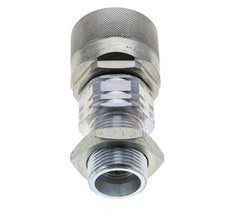 Steel DN 20 Hydraulic Coupling Plug 20 mm S Compression Ring Bulkhead ISO 14541/8434-1 D M42 x 2