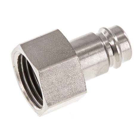 Hardened steel DN 10 Air Coupling Plug G 1/2 inch Female