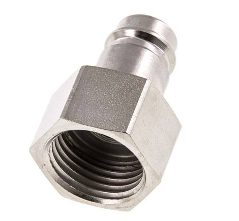 Hardened steel DN 10 Air Coupling Plug G 1/2 inch Female
