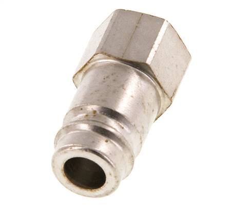 Hardened steel DN 10 Air Coupling Plug G 1/4 inch Female