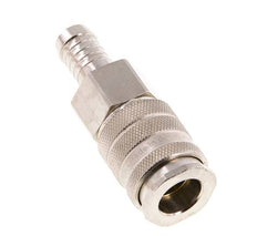 Nickel-plated Brass DN 10 Air Coupling Socket 13 mm Hose Pillar