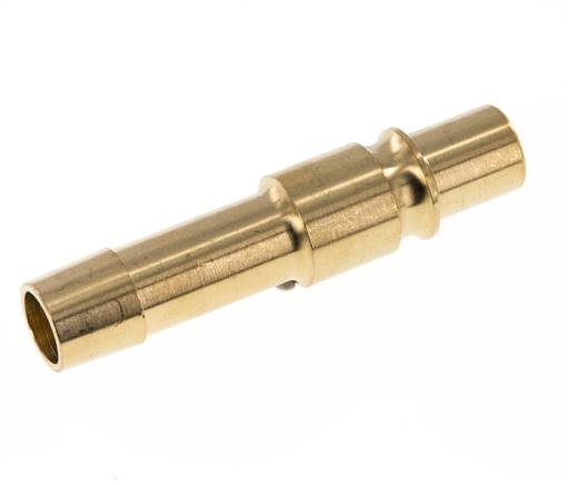 Brass DN 12 Air Coupling Plug 16 mm Hose Pillar