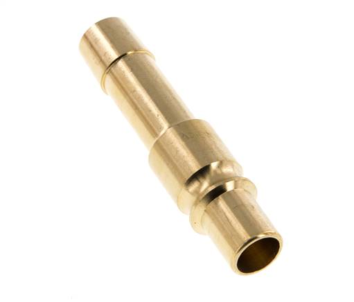 Brass DN 12 Air Coupling Plug 16 mm Hose Pillar