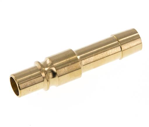 Brass DN 12 Air Coupling Plug 16 mm Hose Pillar