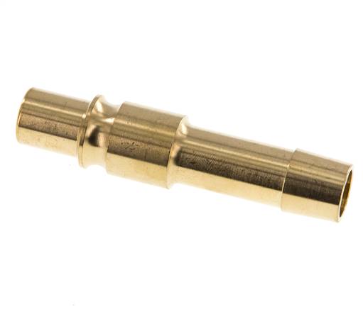 Brass DN 12 Air Coupling Plug 16 mm Hose Pillar