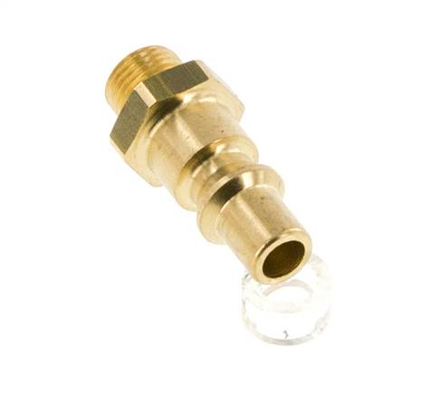 Brass DN 5.5 (Orion) Air Coupling Plug G 1/8 inch Male [5 Pieces]