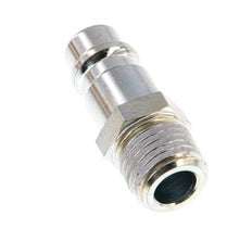 Hardened steel DN 7.2 (Euro) Air Coupling Plug R 1/4 inch Male [2 Pieces]
