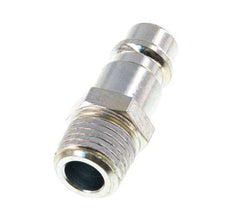 Hardened steel DN 7.2 (Euro) Air Coupling Plug R 1/4 inch Male [2 Pieces]