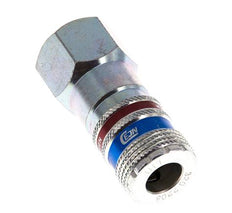 Steel/brass DN 7.6 (7.2 Euro) Safety Air Coupling Socket G 1/2 inch Female