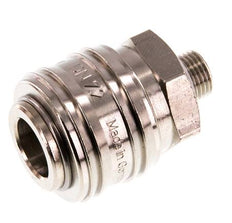 Nickel-plated Brass DN 7.2 (Euro) Air Coupling Socket G 1/8 inch Male