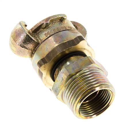 Cast Iron DN 17 DIN 3238 Twist Claw Coupling G 1'' Male